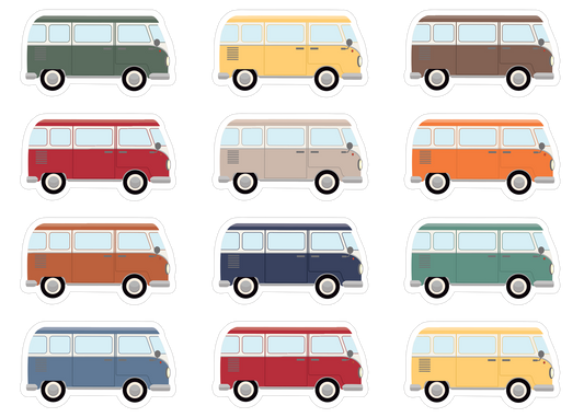 Moving Mountains Road Trip Camper Vans Mini Accents