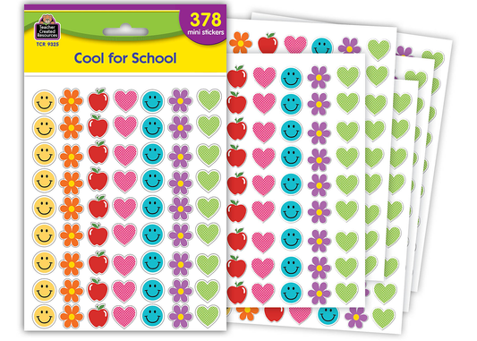 Cool for School Mini Stickers