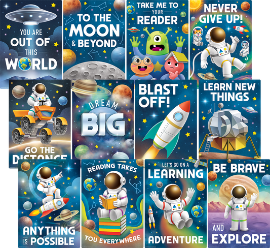 Outer Space Crew Small Poster Pack