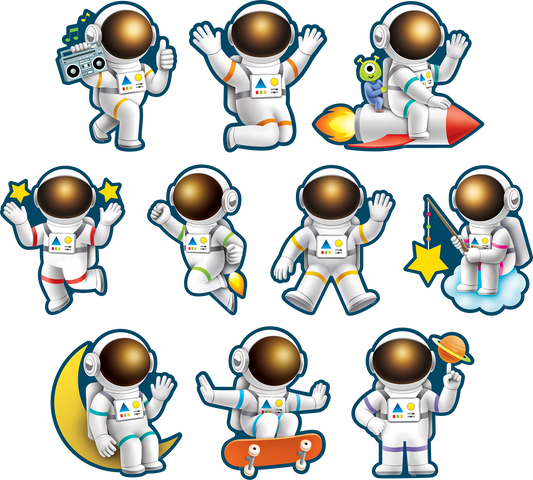 Outer Space Crew Astronauts Accents