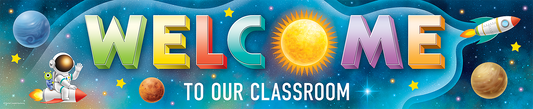 Outer Space Crew Welcome to Our Classroom Banner