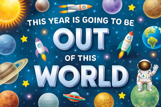 Outer Space Crew Postcards