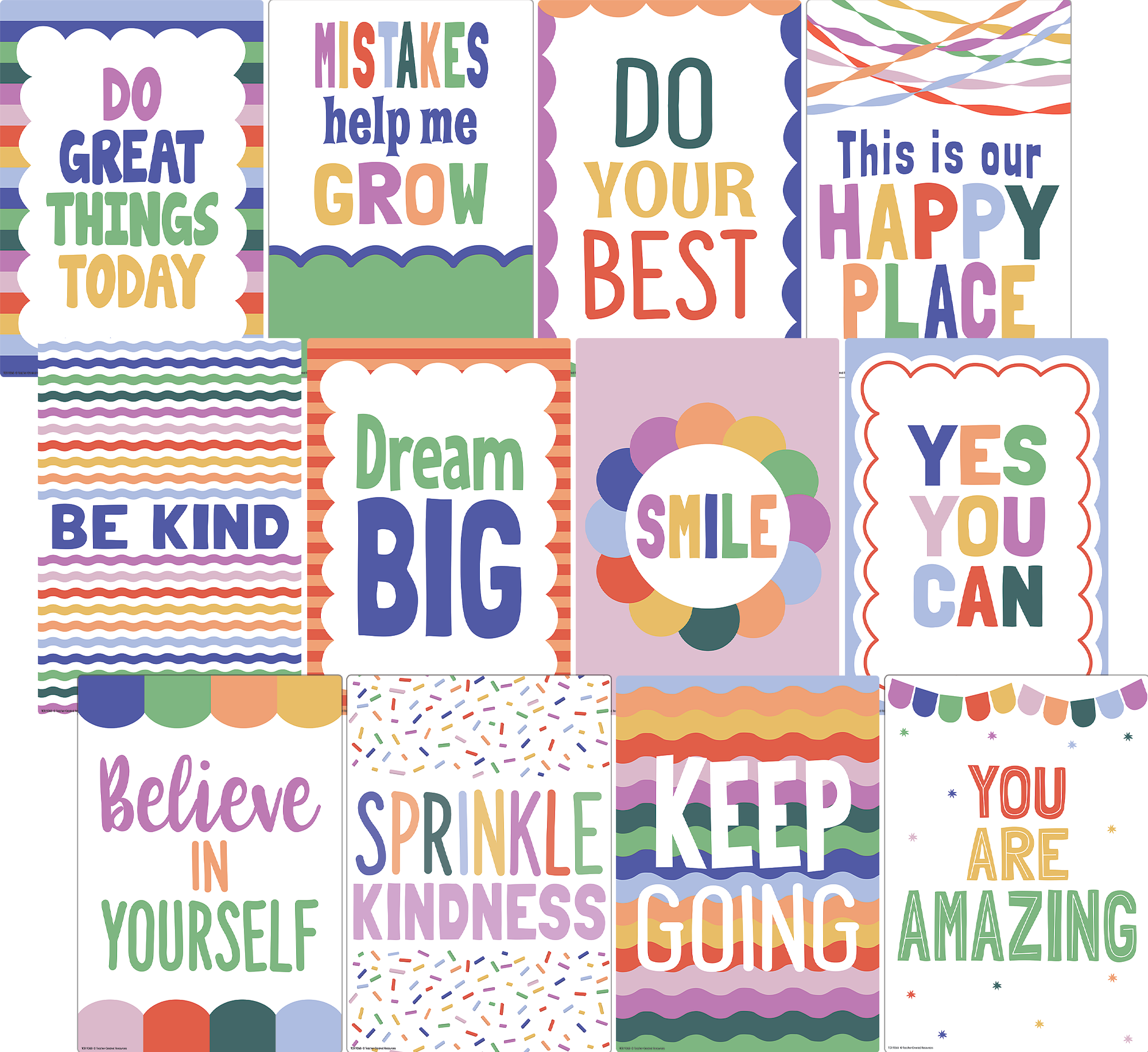 Fun Week Poster Gradient Color Crush Small Poster Pack – McGregor's Teacher Supplies