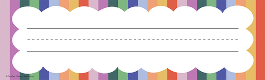 Color Crush Flat Name Plates