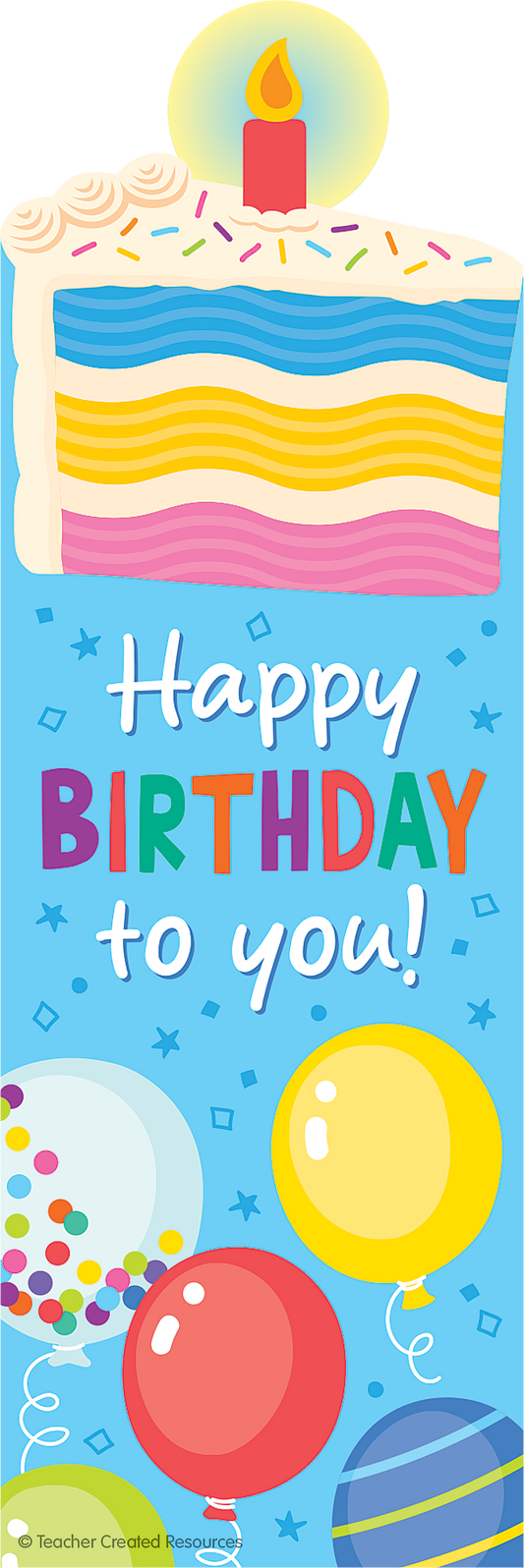 Birthday Cake Smelly Bookmarks