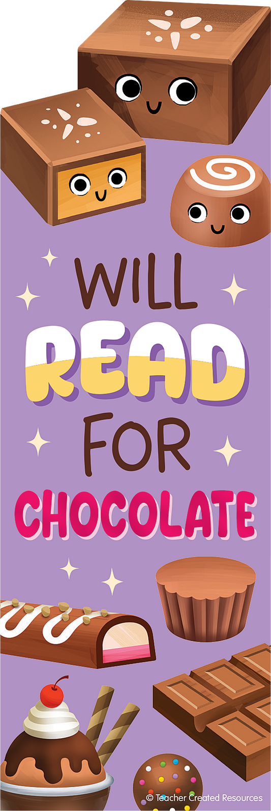 Chocolate Smelly Bookmarks