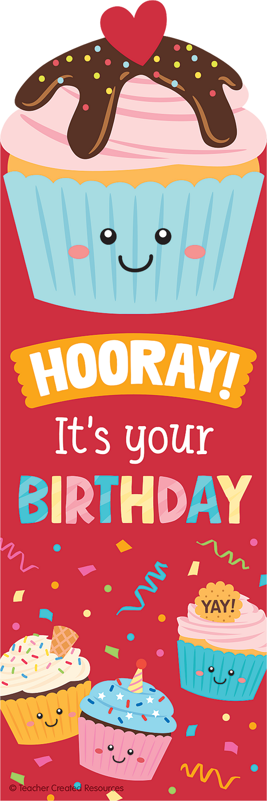 Cupcake Smelly Bookmarks