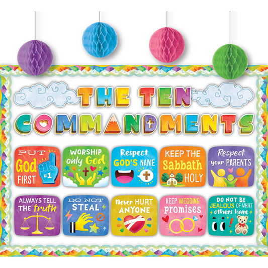 The Ten Commandments Create & Decorate Quick Kit