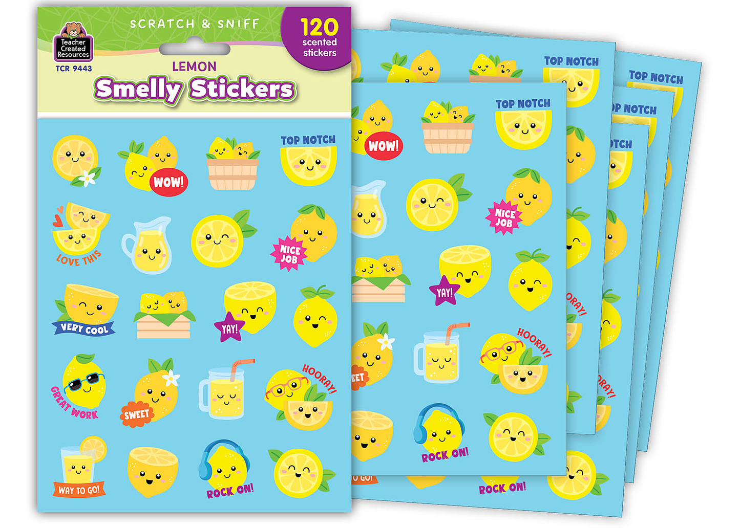 Lemon Smelly Stickers