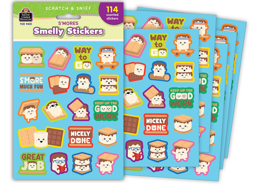 S'mores Smelly Stickers