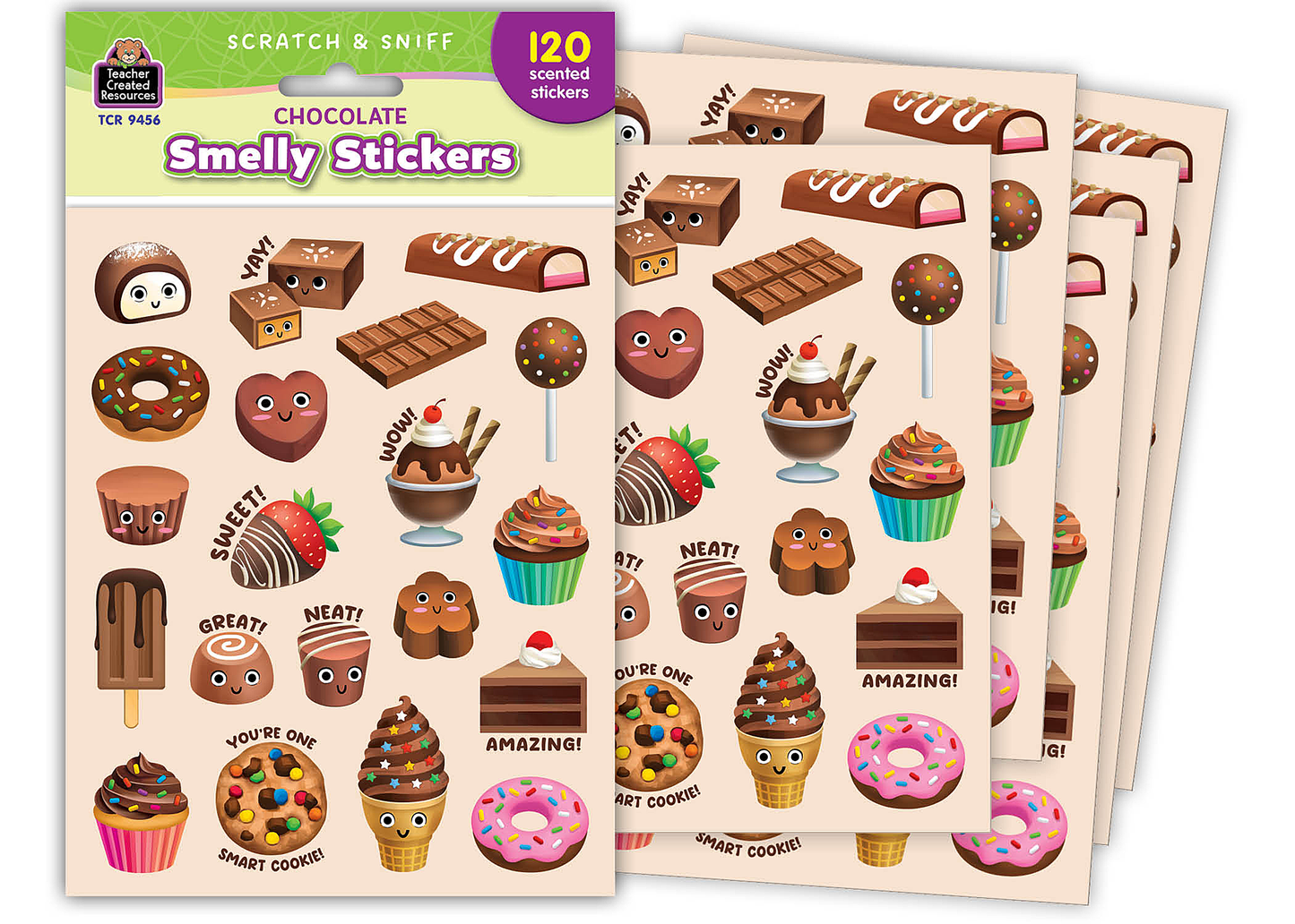 Chocolate Smelly Stickers