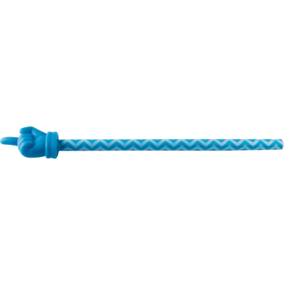 Aqua Chevron Hand Pointer