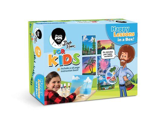 Bob Ross for Kids - Happy Lessons in a Box!