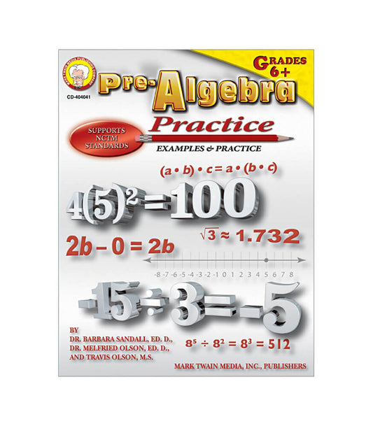 Pre-Algebra Practice Grades 6-12