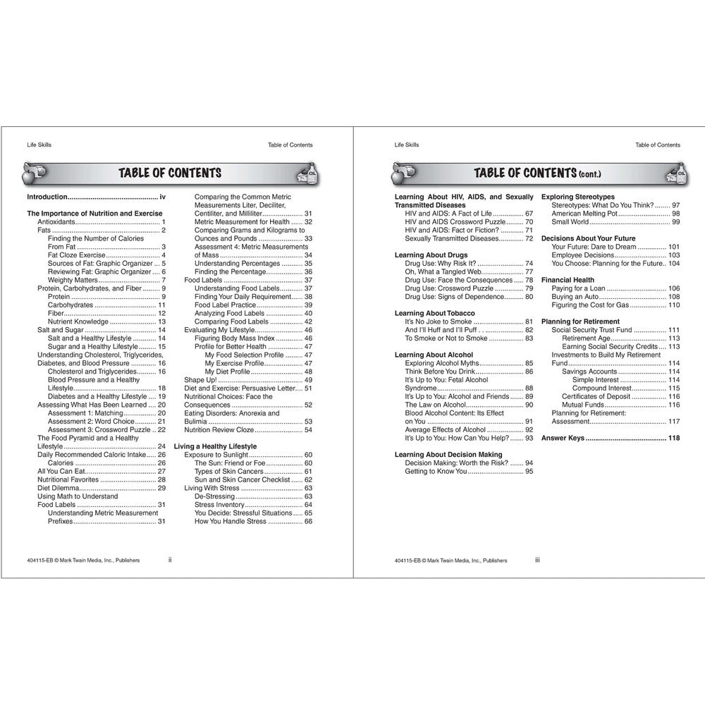 Life Skills Grades 5+