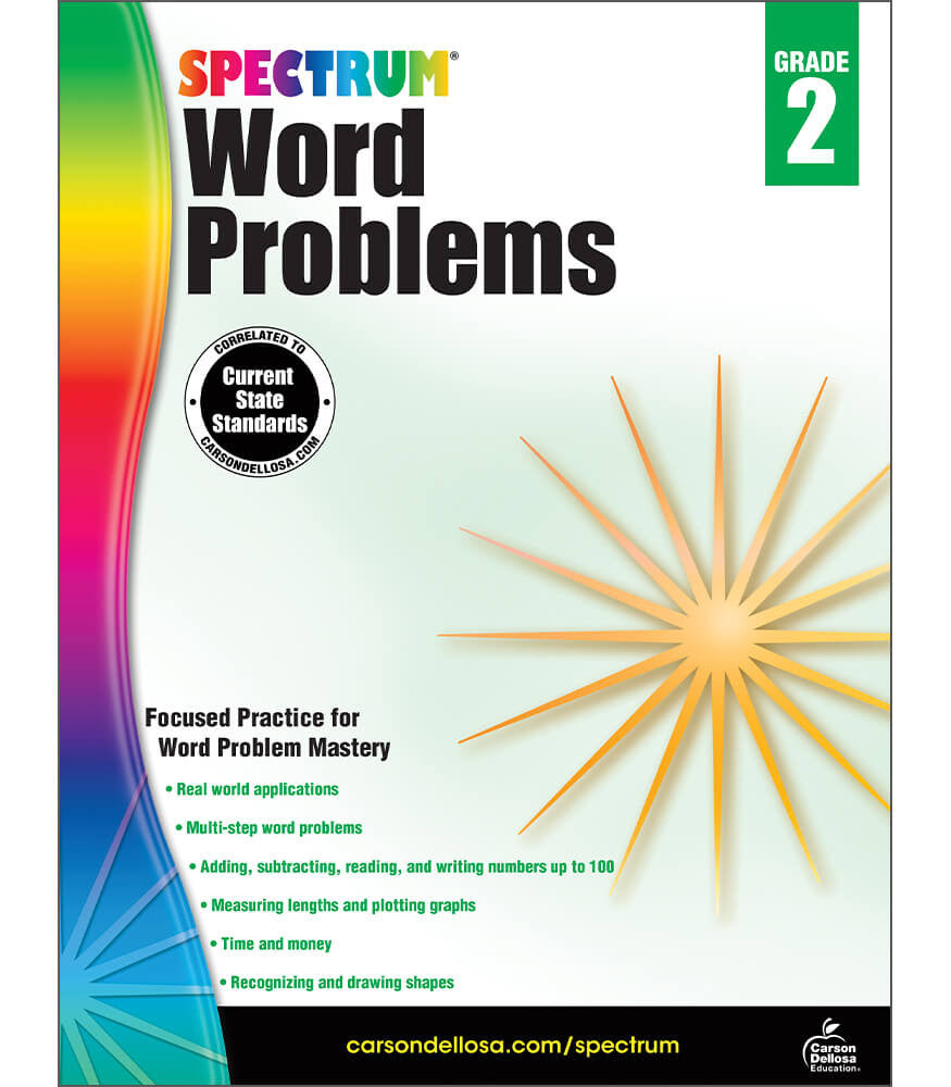 Spectrum Word Problems Grade 2