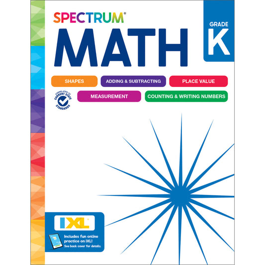 Spectrum Math Kindergarten