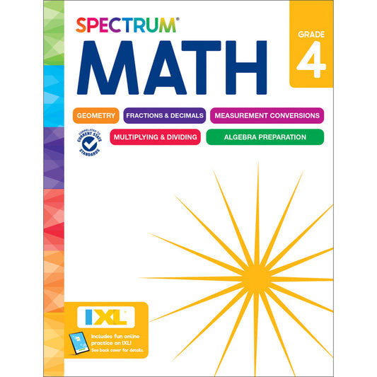 Spectrum Math Grade 4