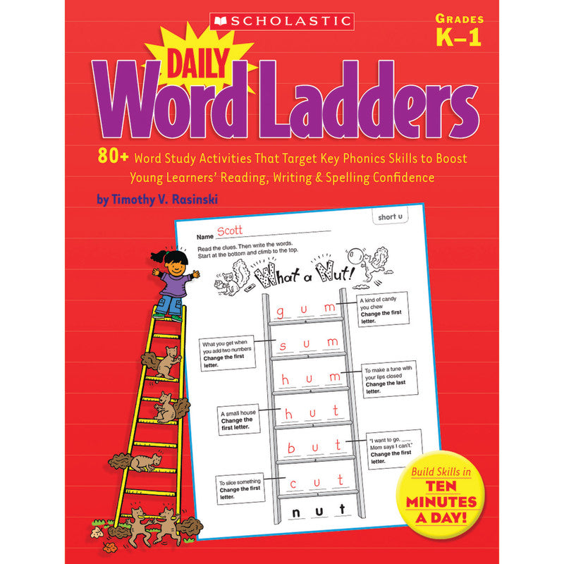 Daily Word Ladders Grades K-1