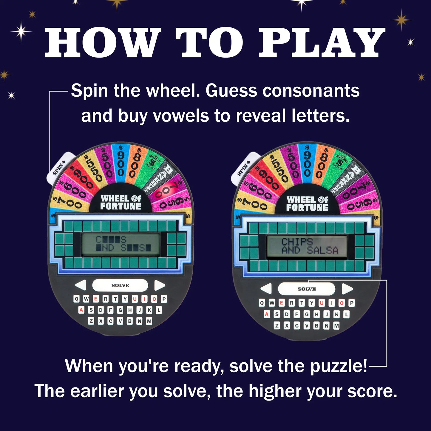 Wheel of Fortune Electronic Game