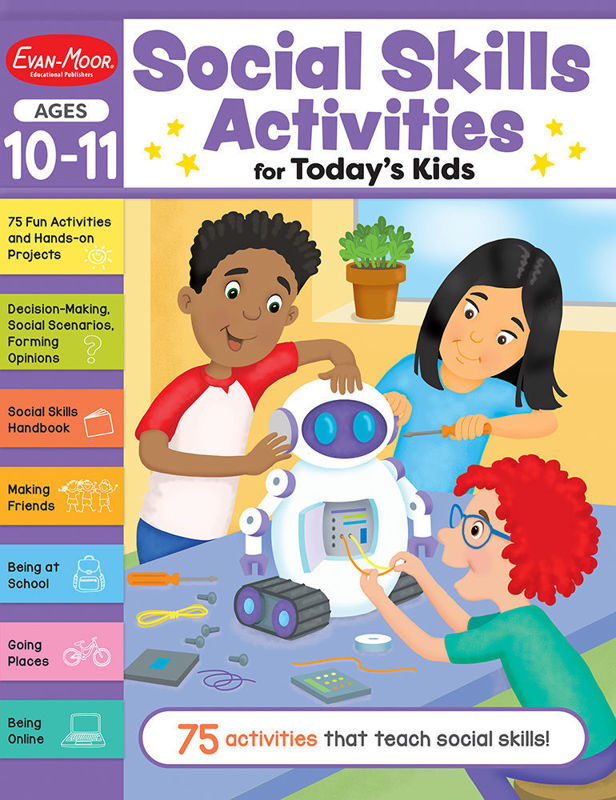 Social Skills Activities for Today’s Kids Workbook, Ages 10-11