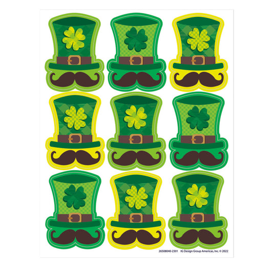 St. Pat's Hat Giant Stickers