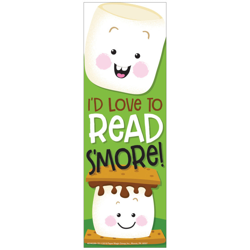 Marshmallow Scented Bookmarks