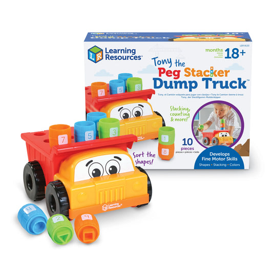 Tony the Peg Stacker Dump Truck