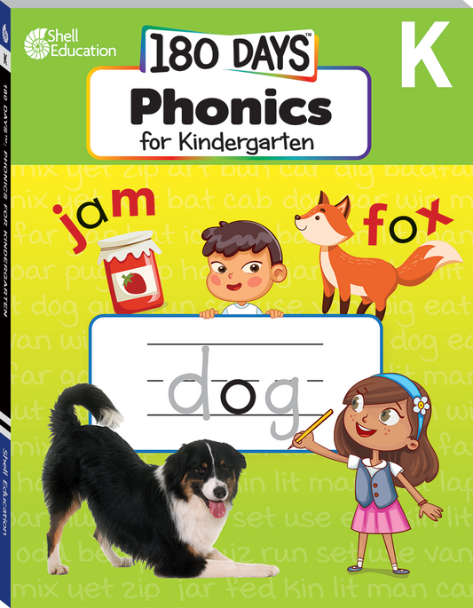 180 Days of Phonics for Kindergarten