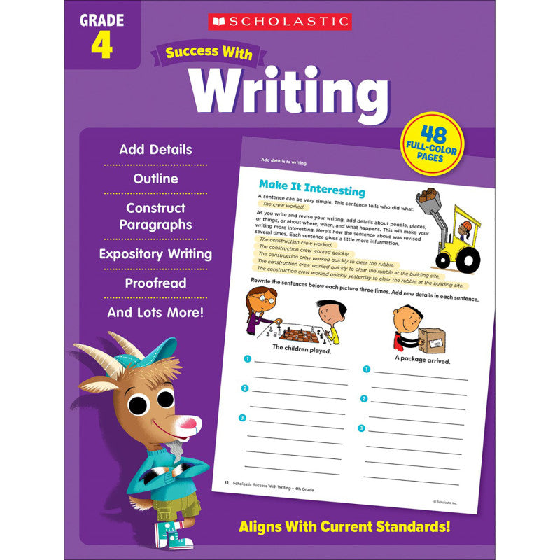 Success with Writing Grade 4