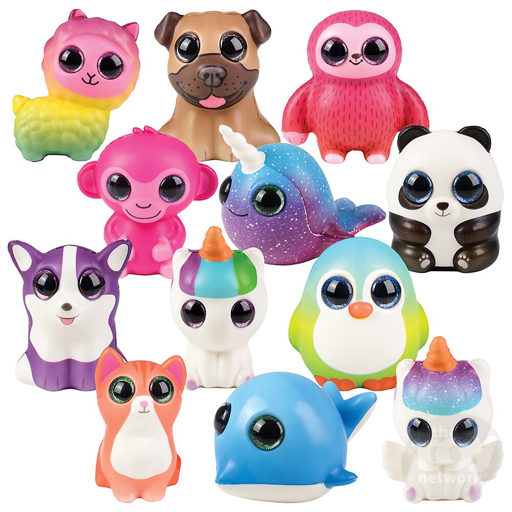 Sparkle Eye Squish Animal