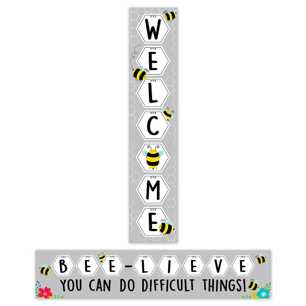 Busy Bees Welcome Banner