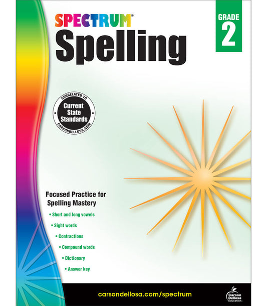 Spectrum Spelling Grade 2
