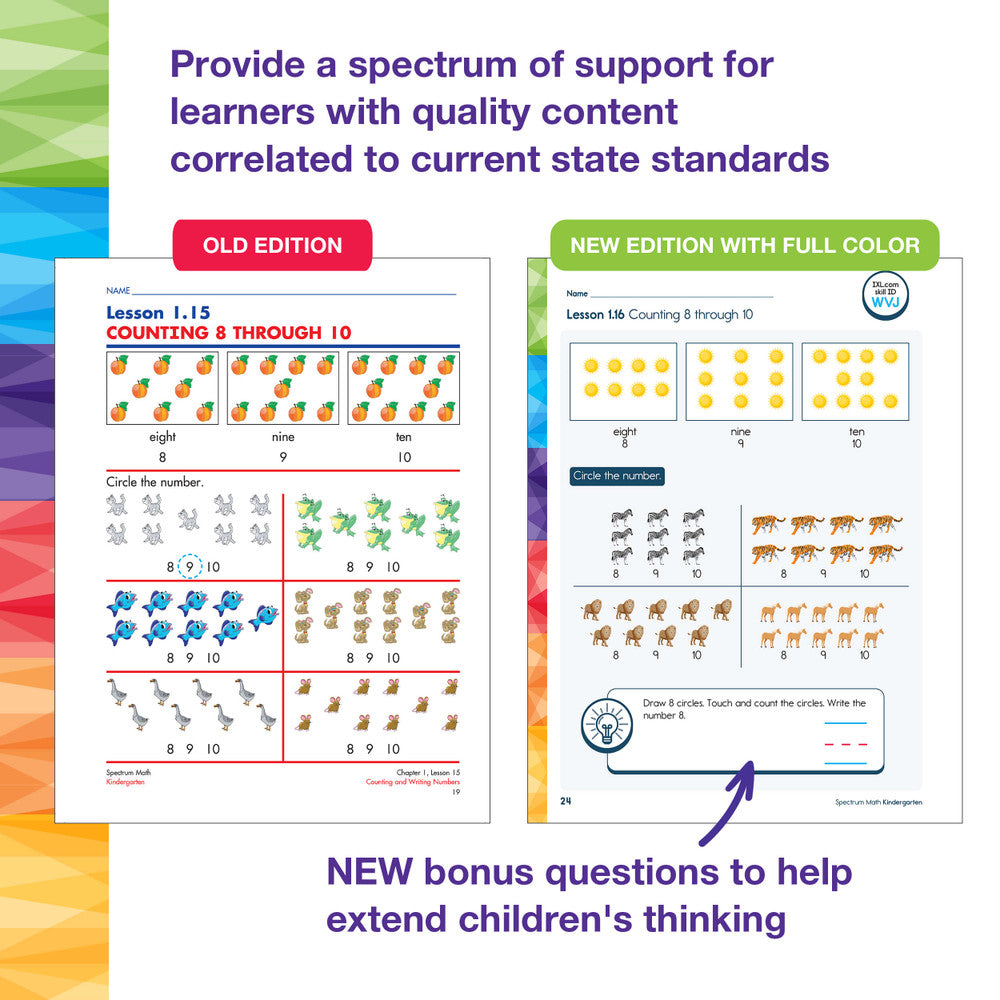 Spectrum Math Kindergarten