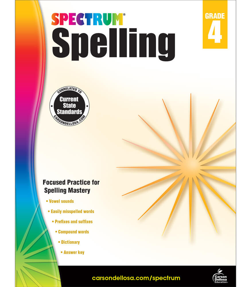 Spectrum Spelling Grade 4