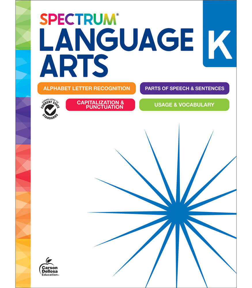 Spectrum Language Arts Grade Kindergarten