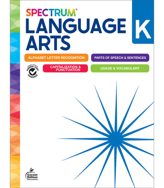 Spectrum Language Arts Grade Kindergarten