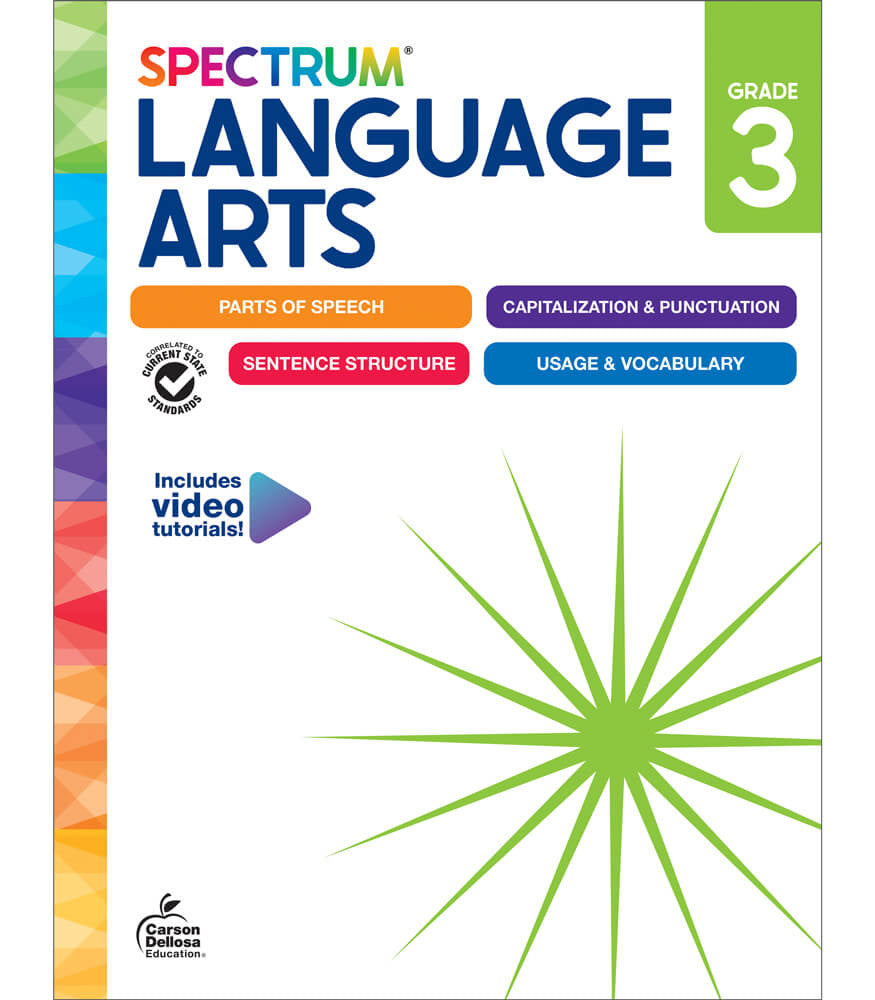 Spectrum Language Arts Grade 3