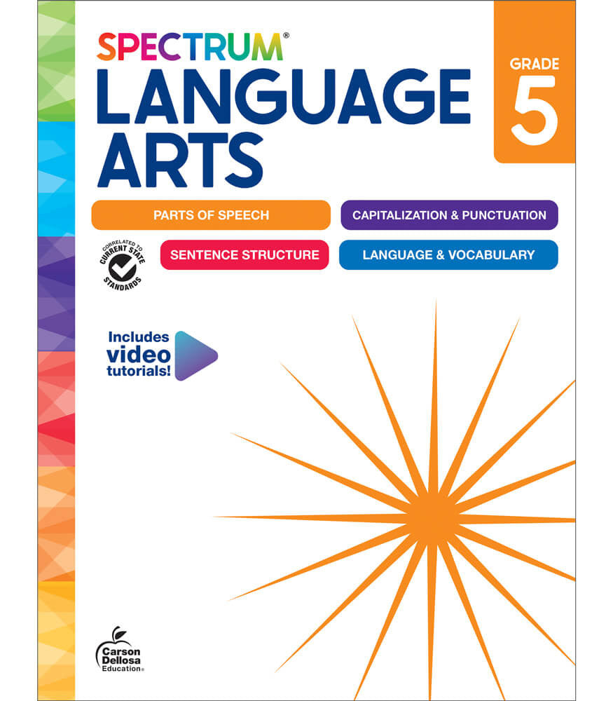 Spectrum Language Arts Grade 5