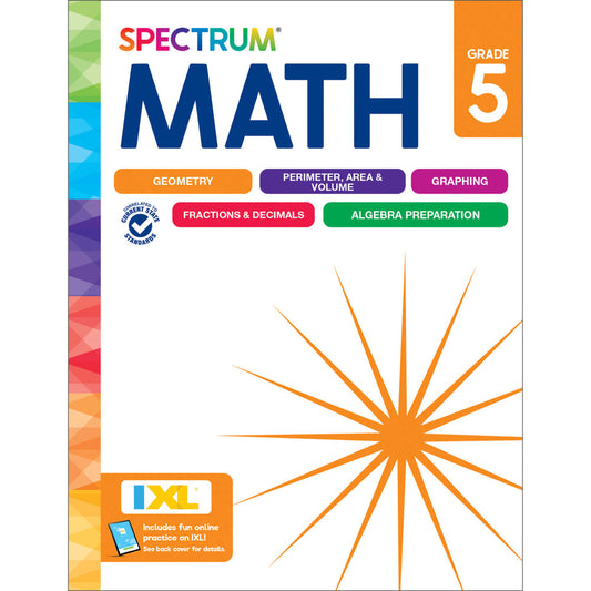 Spectrum Math Grade 5