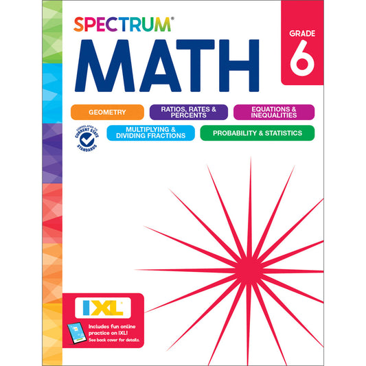 Spectrum Math Grade 6