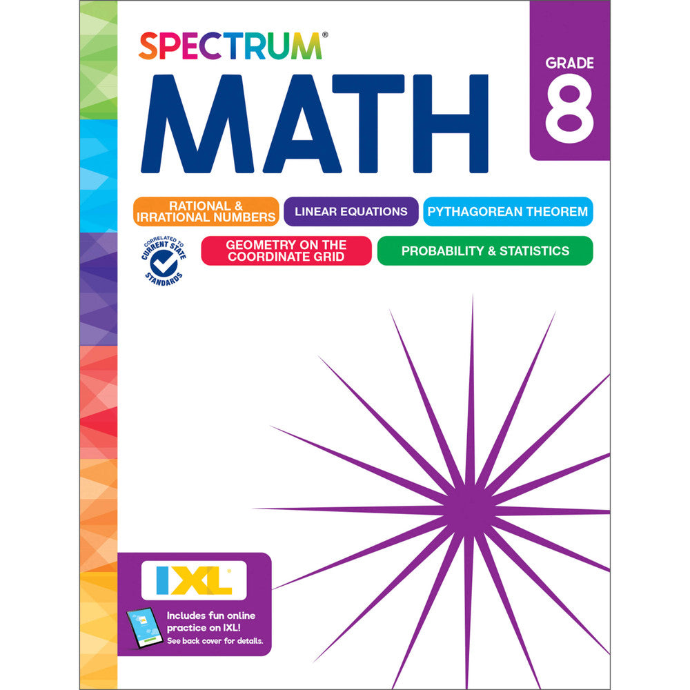 Spectrum Math Grade 8