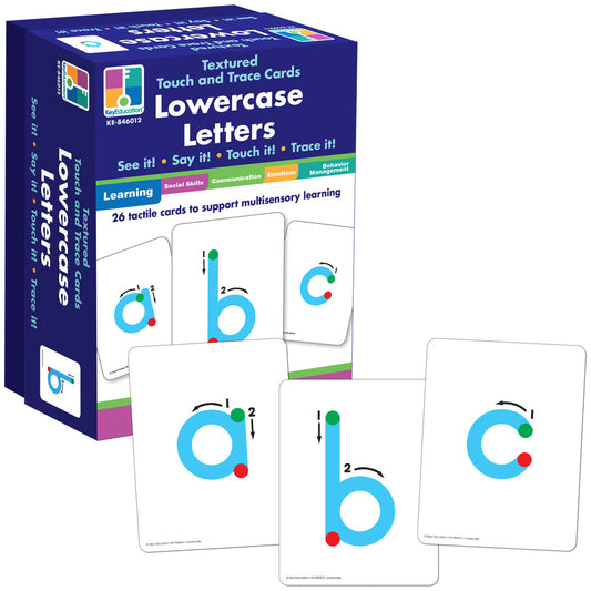 Textured Touch & Trace Lowercase