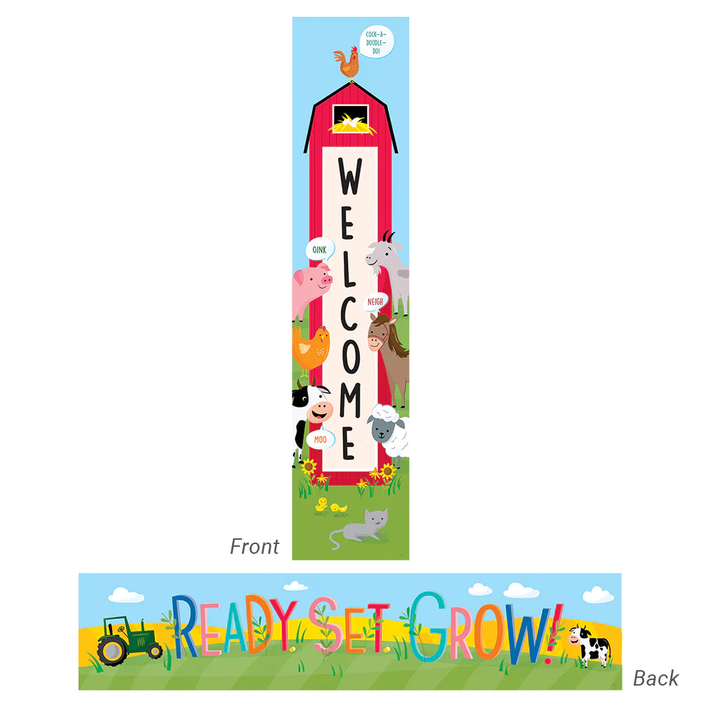 Farm Friends Welcome Banner