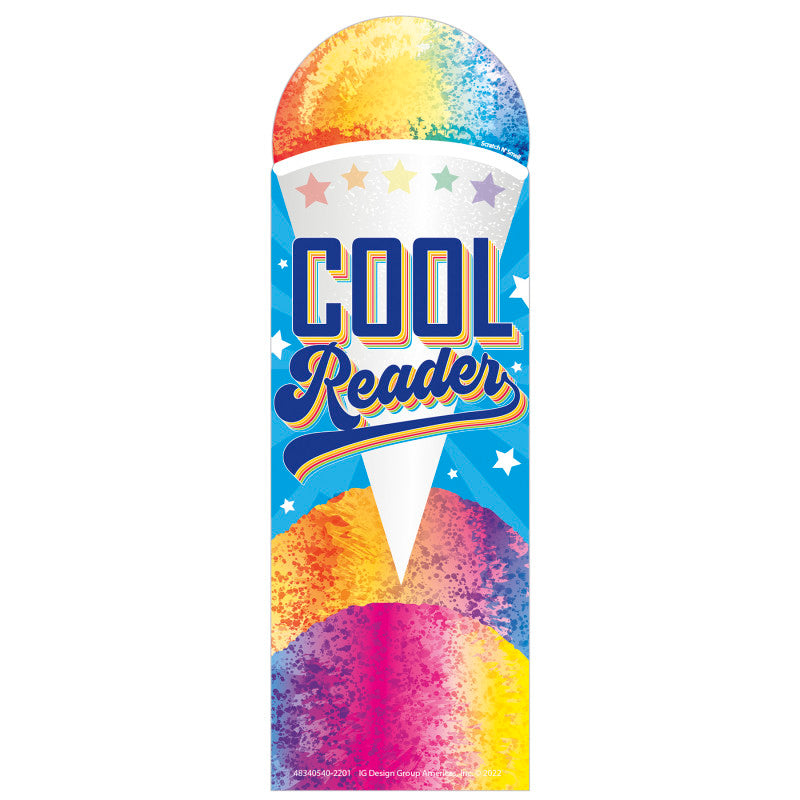 Snow Cone Scented Bookmark