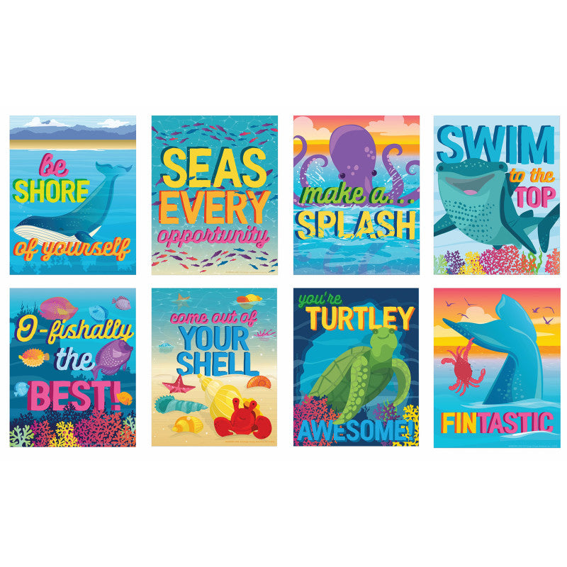 Seas the Day Mini Posters