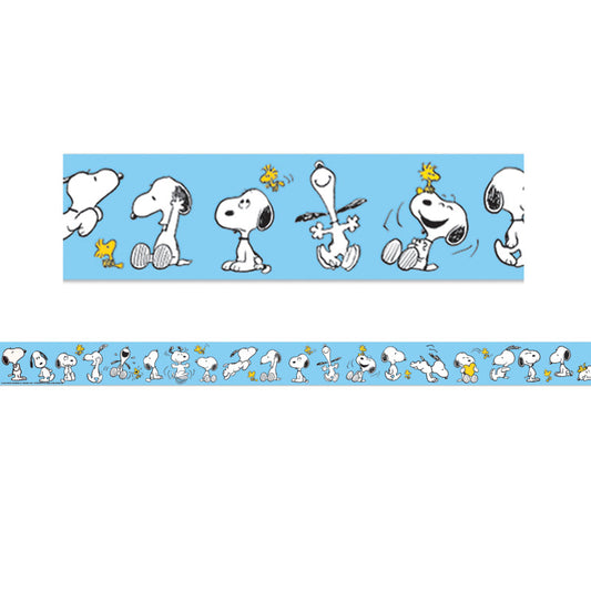 Peanuts Snoopy Lineup Border