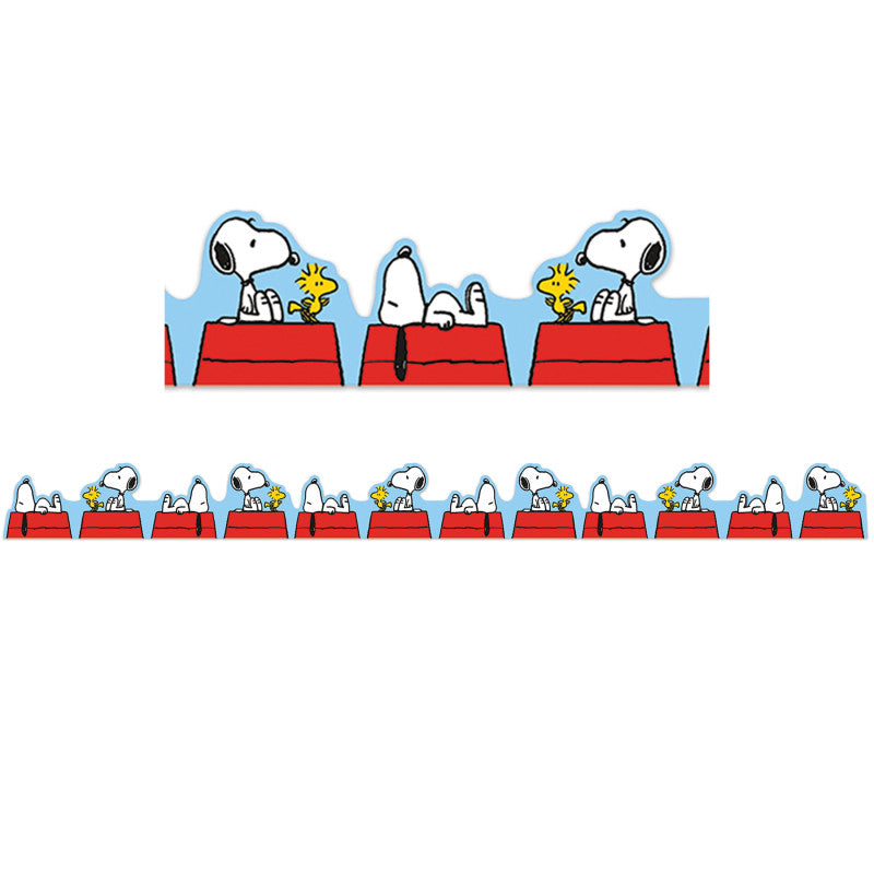 Peanuts Snoopy Doghouse XW Border – McGregor's Teacher Supplies