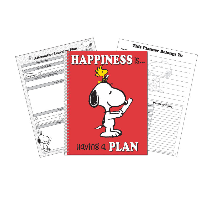 Peanuts Happiness is... Lesson Plan & Record Book