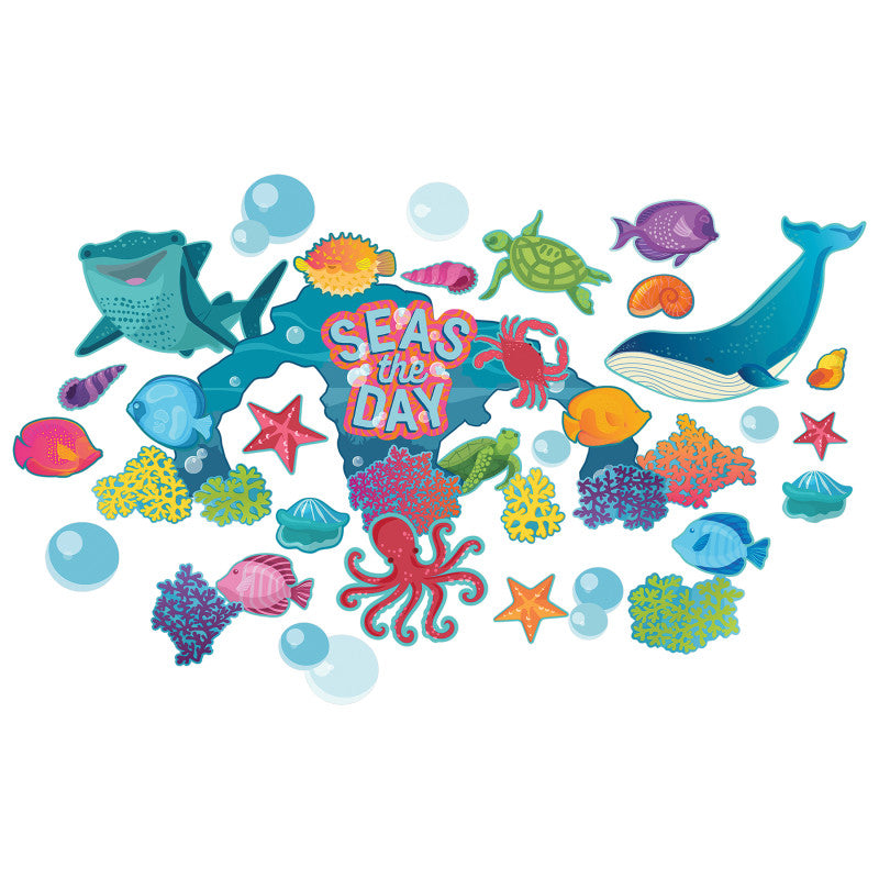 Seas the Day Bulletin Board Set